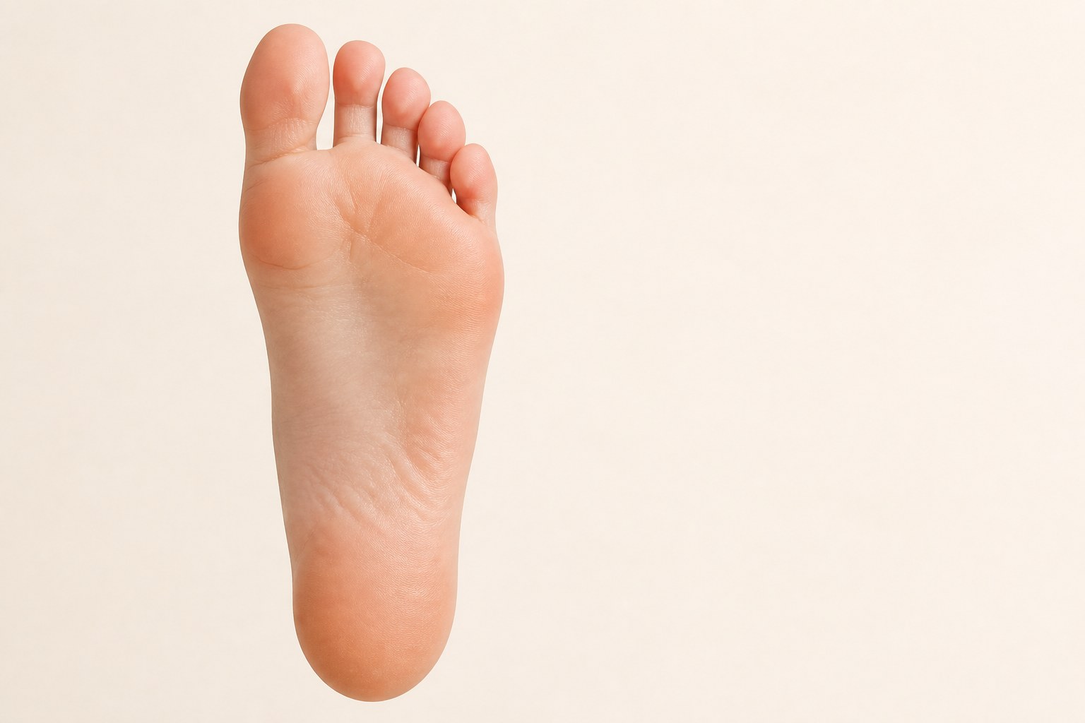 Sole of the foot used to locate KI 1